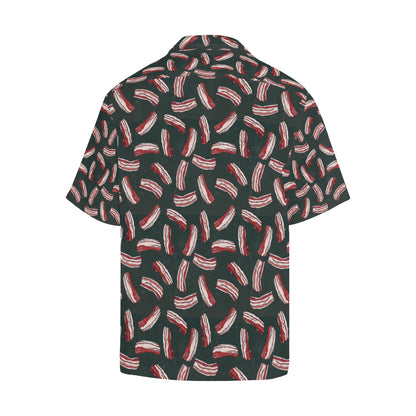 Bacon Pattern Print Design 02 Men's Hawaiian Shirt