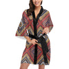 Native Pattern Print Design A06 Women's Short Kimono