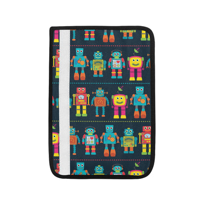 Robot Pattern Print Design A01 Car Seat Belt Cover