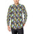 Unicorn With Wings Print Pattern Men's Long Sleeve Shirt