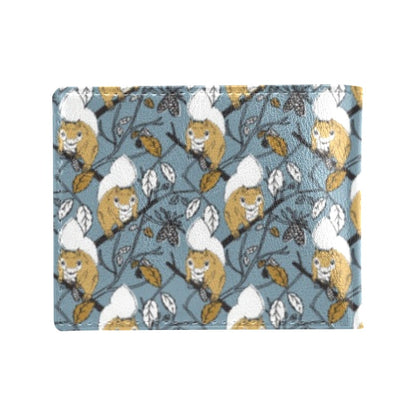 Squirrel Print Design LKS305 Men's ID Card Wallet