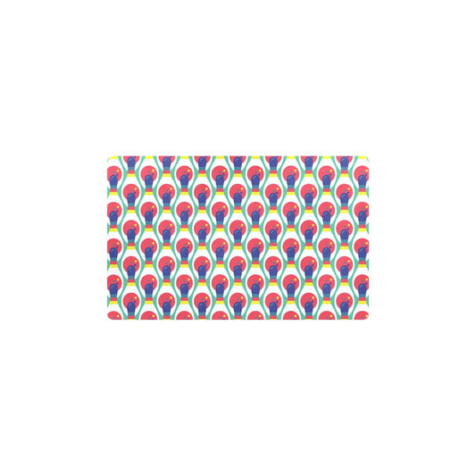Bowling Pattern Print Design 05 Kitchen Mat