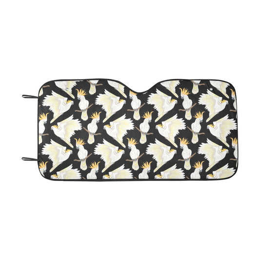 Cockatoo Print Design LKS402 Car front Windshield Sun Shade