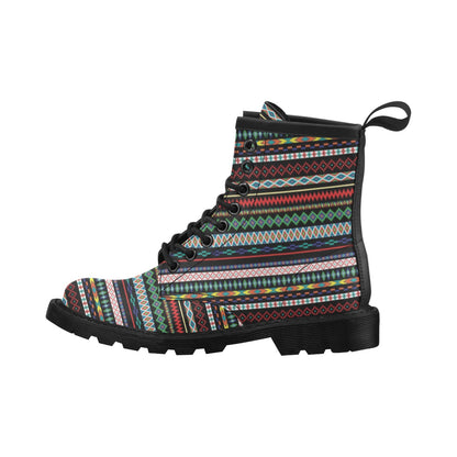 Southwest Pattern Print Design LKS302 Women's Boots