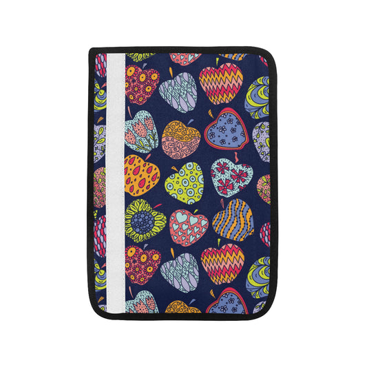 Apple Pattern Print Design AP05 Car Seat Belt Cover
