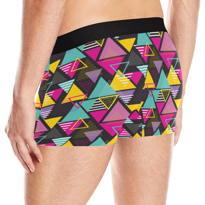 Geometric Colorful Pattern Print Design 02 Men's Boxer Briefs