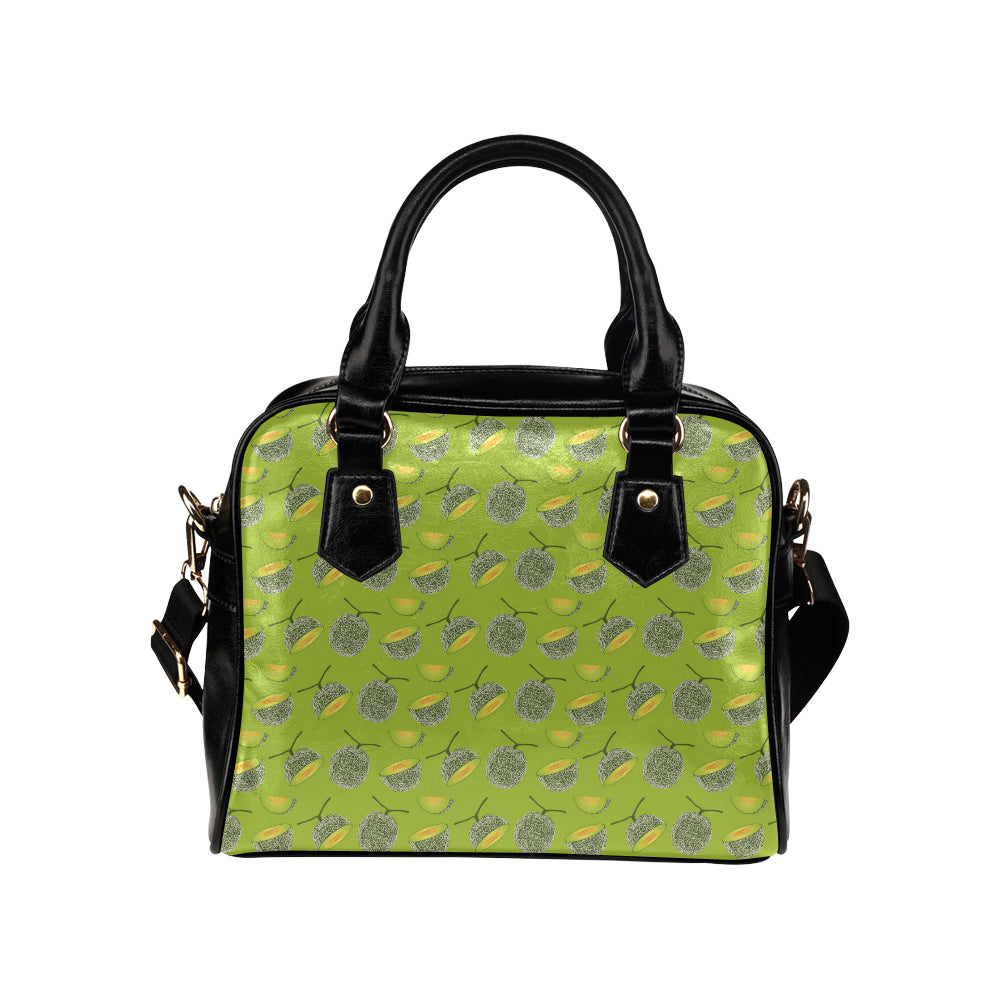 Cantaloupe Pattern Print Design 03 Shoulder Handbag
