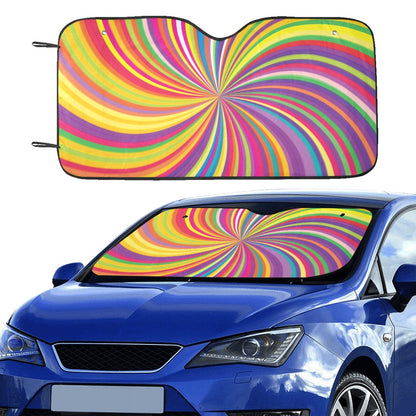 Vortex Print Design LKS301 Car front Windshield Sun Shade