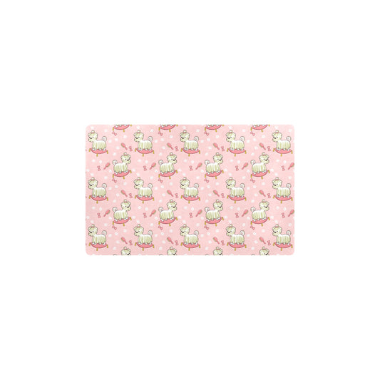 Bichons Frise Pattern Print Design 01 Kitchen Mat