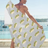 Sandwich Print Design LKS304 Beach Towel 32" x 71"