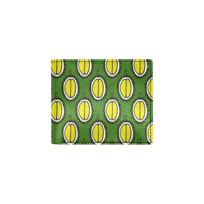 Durian Pattern Print Design DR01 Men's ID Card Wallet