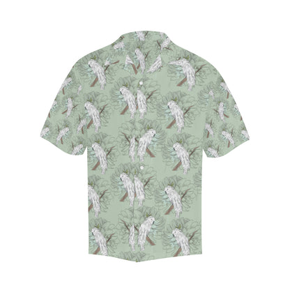 Cockatiel Pattern Print Design 01 Men's Hawaiian Shirt