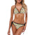 White Plumeria Pattern Print Design PM011 Bikini