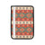 Aztec Red Print Pattern Car Seat Belt Cover