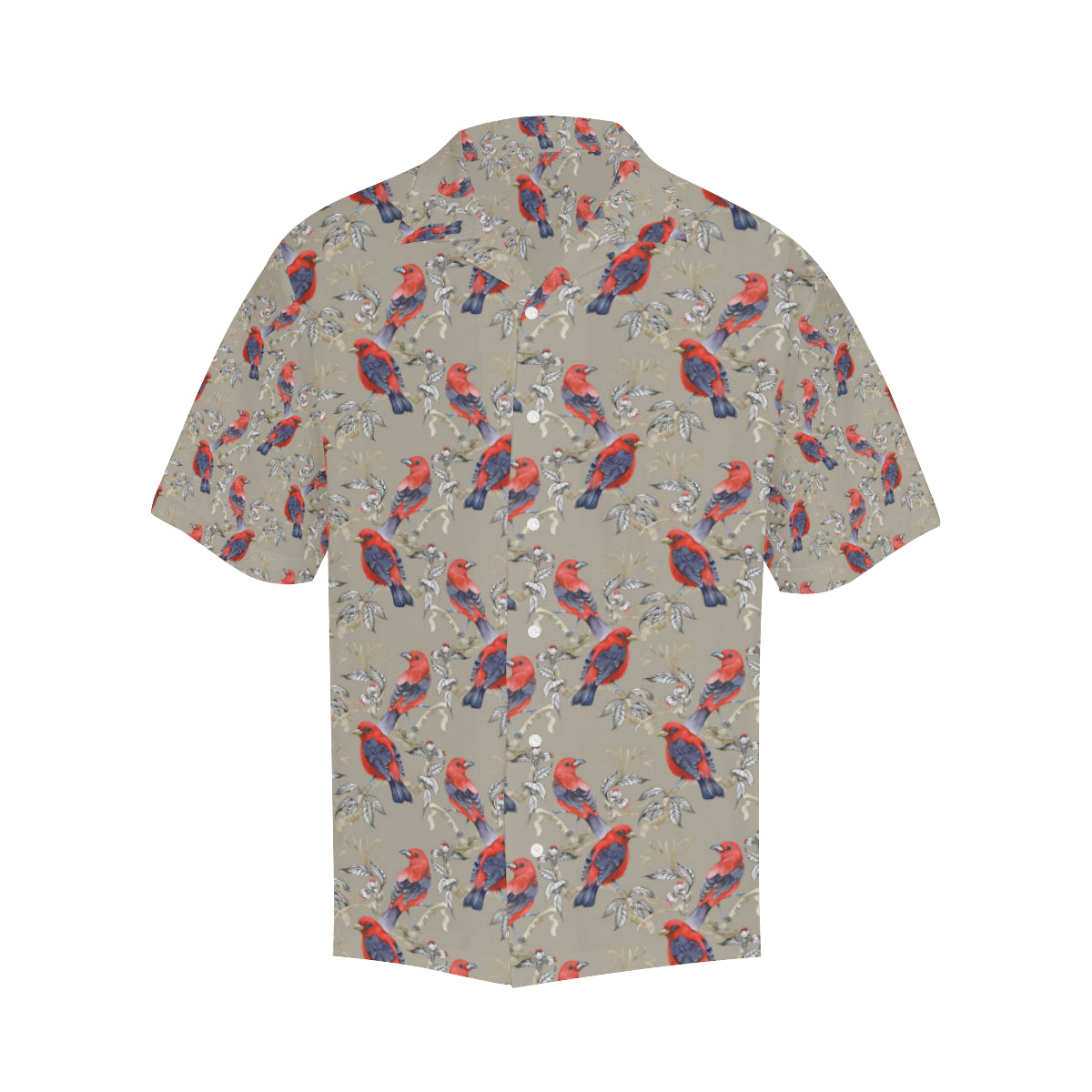 Birds Pattern Print Design 05 Men's Hawaiian Shirt