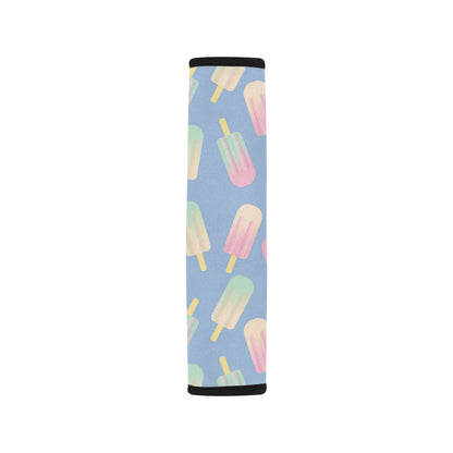 Ice Cream Pattern Print Design 05 Car Seat Belt Cover