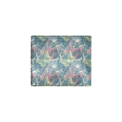 Butterfly Pattern Print Design 01 Men's ID Card Wallet