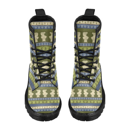 Ancient Greek Statue Print Design LKS301 Women's Boots