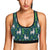 Llama Cactus Pattern Print Design 013 Sports Bra