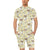 Nurse Bear Pattern Print Design A02 Men's Romper