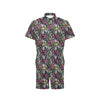 Cactus Pattern Print Design 08 Men's Romper