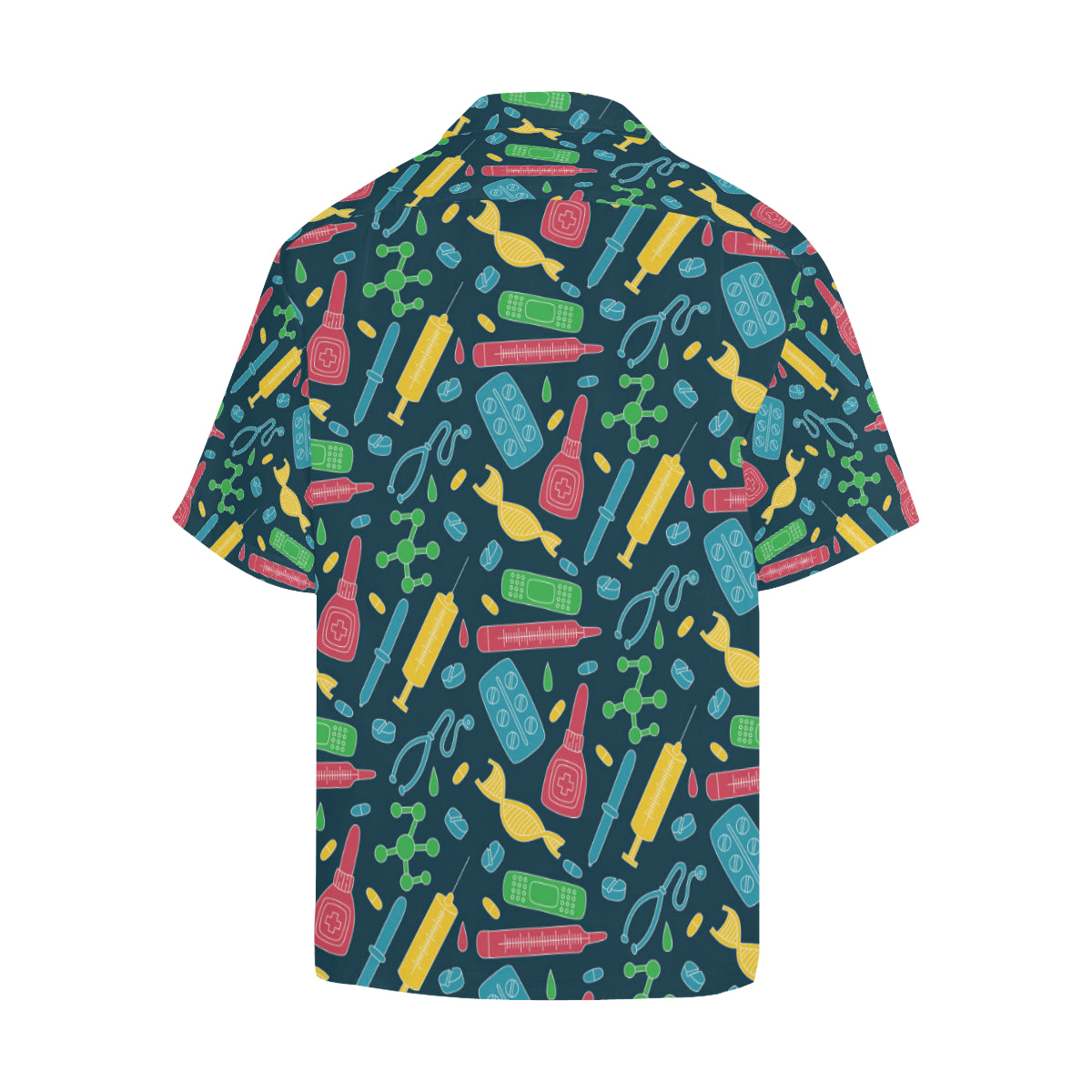 Phlebotomist Pattern Print Design A03 Men's Hawaiian Shirt