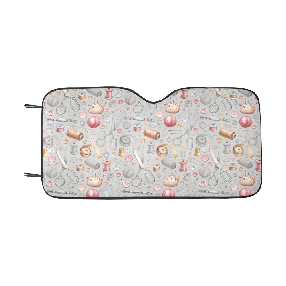 Sewing Equipment Print Design LKS302 Car front Windshield Sun Shade