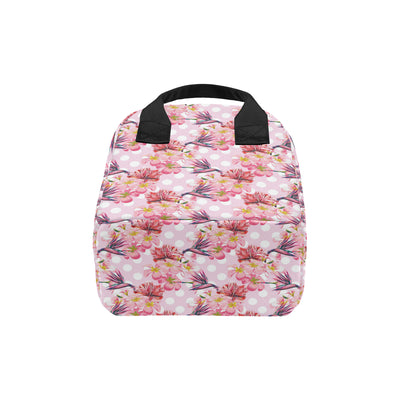 Bird Of Paradise Pattern Print Design BOP011 Insulated Lunch Bag