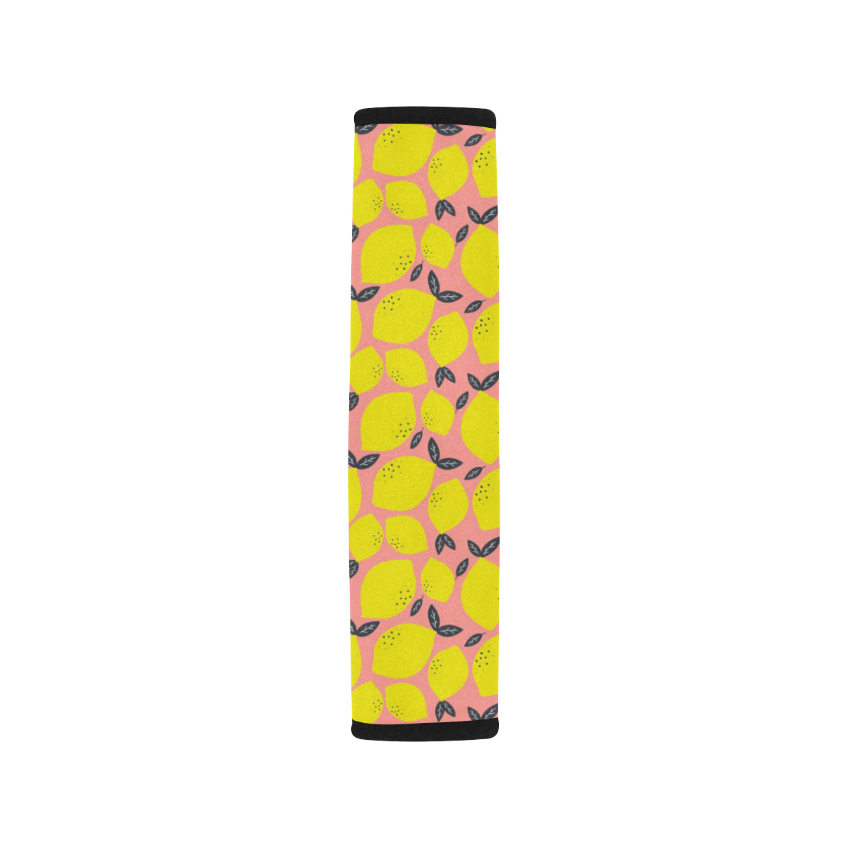 Lemon Pattern Print Design LM03 Car Seat Belt Cover