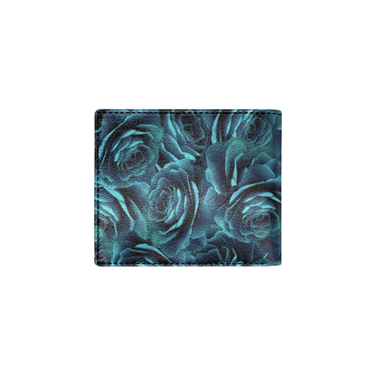 Camellia Pattern Print Design CM04 Men's ID Card Wallet