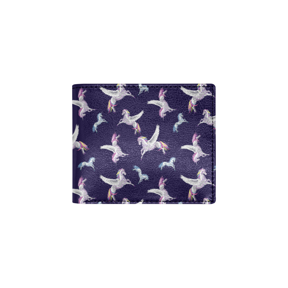 Pegasus Pattern Print Design 02 Men's ID Card Wallet