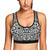 Polynesian Tattoo Pattern Sports Bra