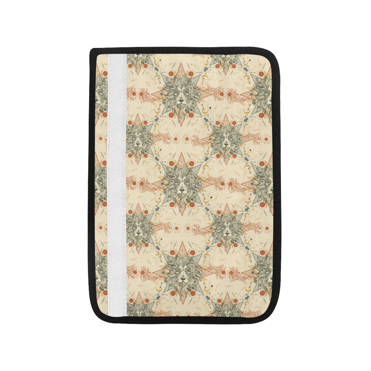 Leo Pattern Print Design 02 Car Seat Belt Cover