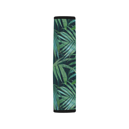 Tropical Flower Pattern Print Design TF011 Car Seat Belt Cover
