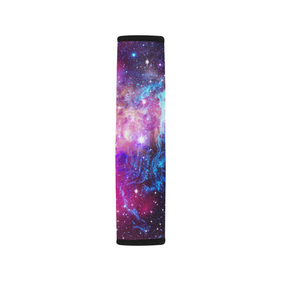 Galaxy Night Purple Space Print Car Seat Belt Cover