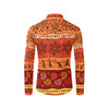 African Pattern Print Design 04 Men's Long Sleeve Shirt