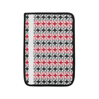 Maori Classic Themed Design Print Car Seat Belt Cover