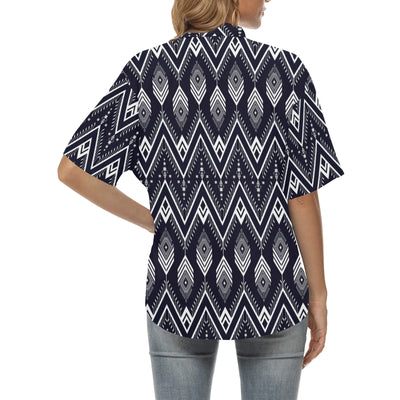 Indians Tribal Aztec Women's Hawaiian Shirt