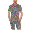 Bohemian Colorful Style Print Men's Romper