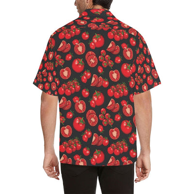 Tomato Print Design LKS303 Men's Hawaiian Shirt