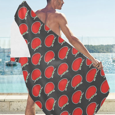 Tomato Print Design LKS306 Beach Towel 32" x 71"