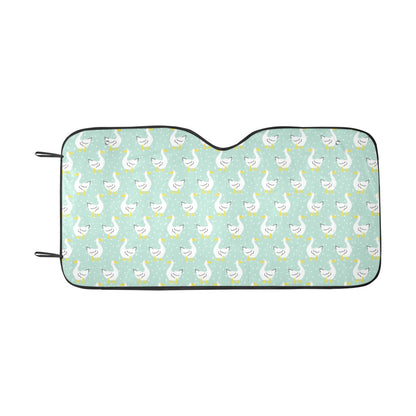 Goose Print Design LKS404 Car front Windshield Sun Shade