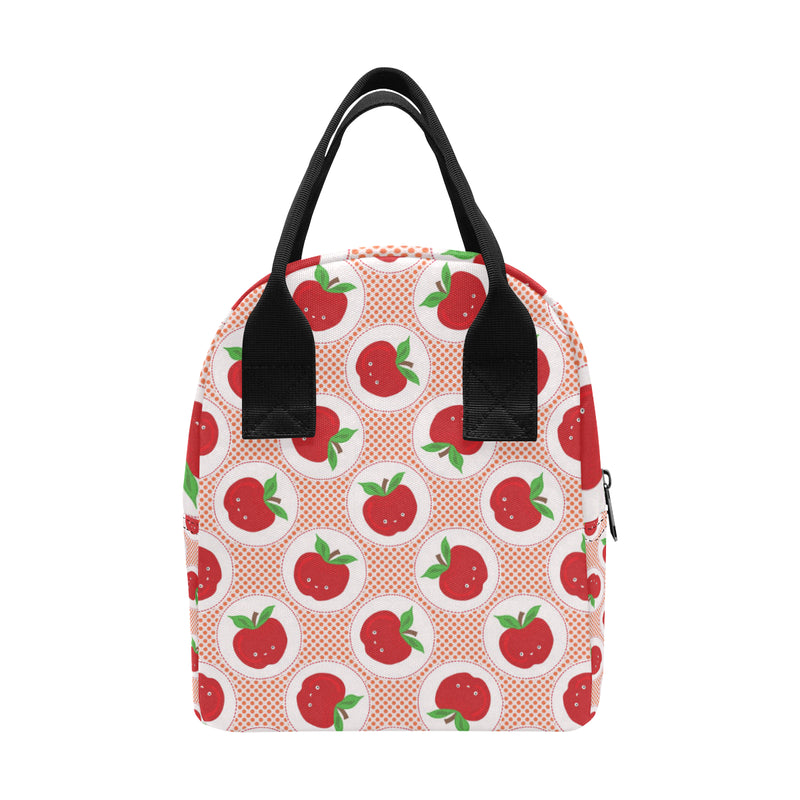 Apple Pattern Print Design AP08 Insulated Lunch Bag