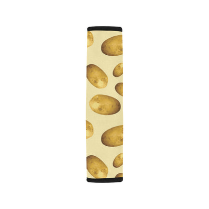 Potato Pattern Print Design A01 Car Seat Belt Cover