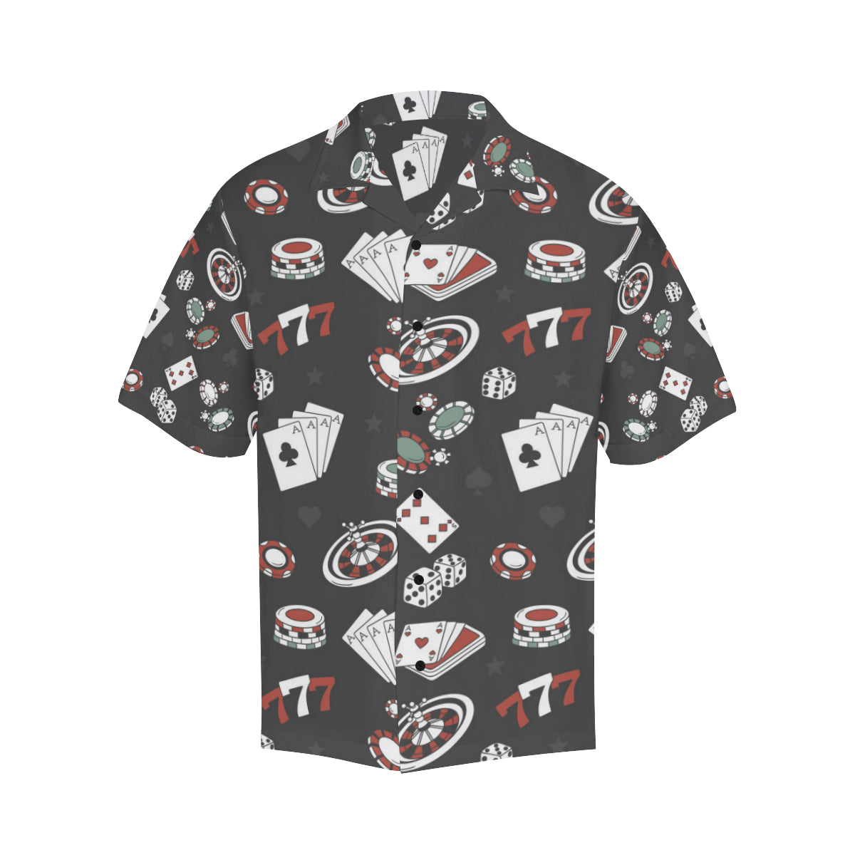 Casino Pattern Print Design 02 Men's Hawaiian Shirt