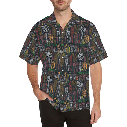 Barbecue Pattern Print Design 03 Men's Hawaiian Shirt