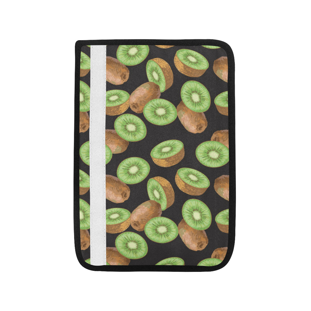 Kiwi Pattern Print Design KW03 Car Seat Belt Cover
