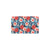 Red Hibiscus Blue Scene Kitchen Mat