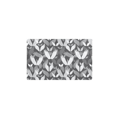 Angel Wings Pattern Design Themed Print Kitchen Mat