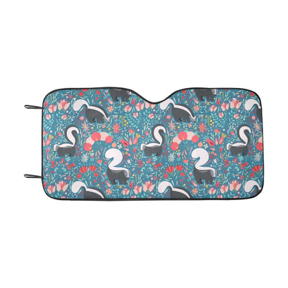 Skunk Print Design LKS302 Car front Windshield Sun Shade